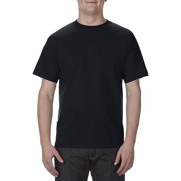 Amazon.com: Alstyle Adult 6.0 oz., 100% Cotton T-Shirt 3XL BLACK